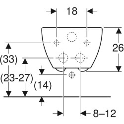 GEBERIT SELNOVA PREMIUM BIDET SOSPESO 501993001