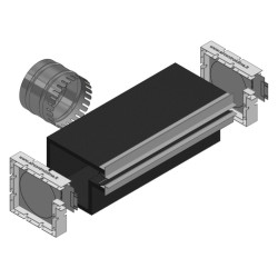 BOCCHETTA DI MANDATA FERITOIA A SCOMPARSA OPEN (m3/h 302) PSF800X30-O AIR CONTROL