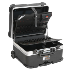 VALIGIA TROLLEY PROFESSIONALE 470X390X290 ROCK TURTLE PEL GT LINE