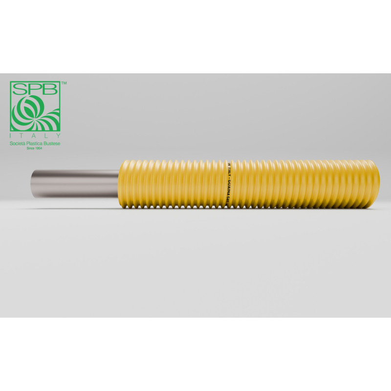 ROTOLO GUAINA GAS AUTOESTINGUENTE  D.20mm ROTOLO 25MT MG020 SOCIETA' PLASTICA BUSTESE