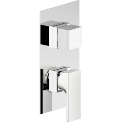 KIT PARTE ESTERNA SEVEN INCASSO DOCCIA 2 VIE Nobili Rubinetterie