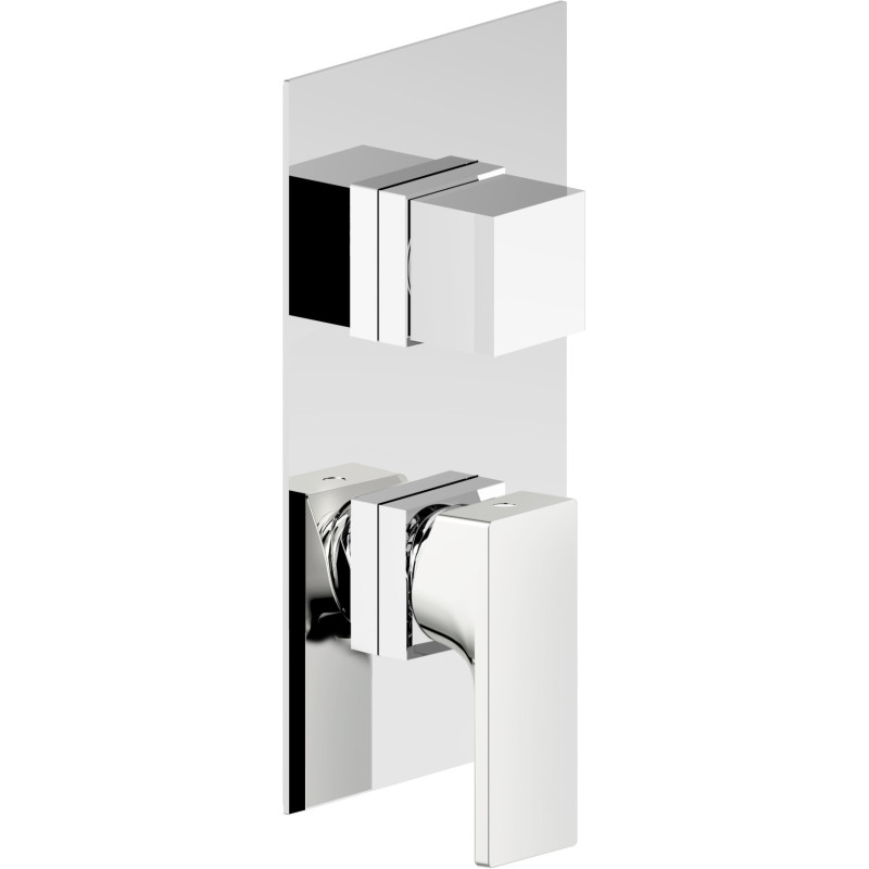 KIT PARTE ESTERNA SEVEN INCASSO DOCCIA 2 VIE Nobili Rubinetterie