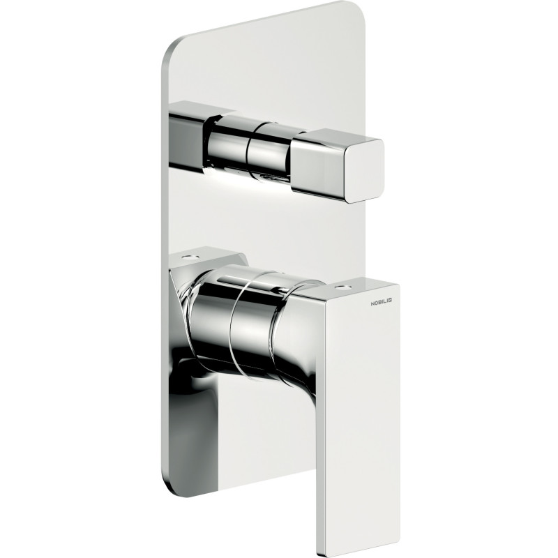 KIT PARTE ESTERNA DOCCIA CON DEVIATORE SEVEN SE124100/ECR Nobili Rubinetterie