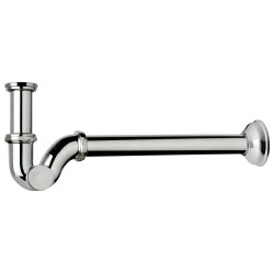 SIFONE AD ESSE OTTONE CROMATO ø1"1/4x32 OMP 322.223.5