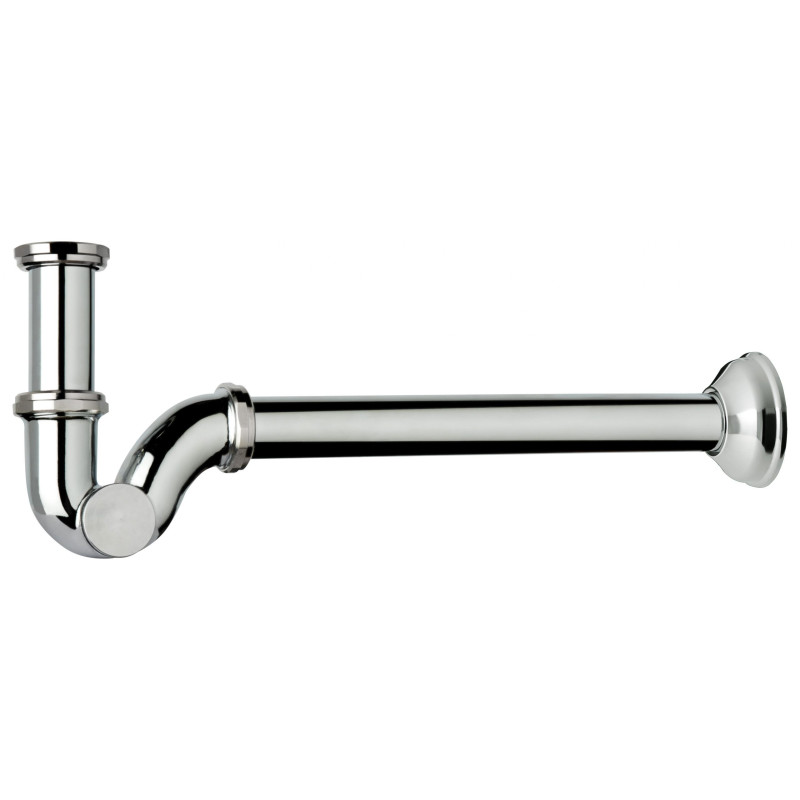 SIFONE AD ESSE OTTONE CROMATO ø1"1/4x32 OMP 322.223.5