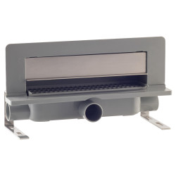 SET DOCCIA CANALINA A PAVIMENTO SCARICO A PARETE L.300 DN40  INTRAMURA PIA OMP 975.102.8