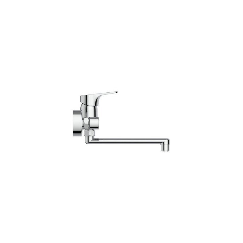 MISCELATORE CUCINA A PARETE ESTERNO IDEAL STANDARD CERABASE CROMO BD488AA