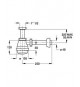 SIFONE MAGNUM 1 VIA - 1"1/2 x 40 1310CP40B0 BONOMINI