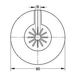 ROSETTA VELOX UNIVERSALE D.8-22 9935UN22B0 BONOMINI