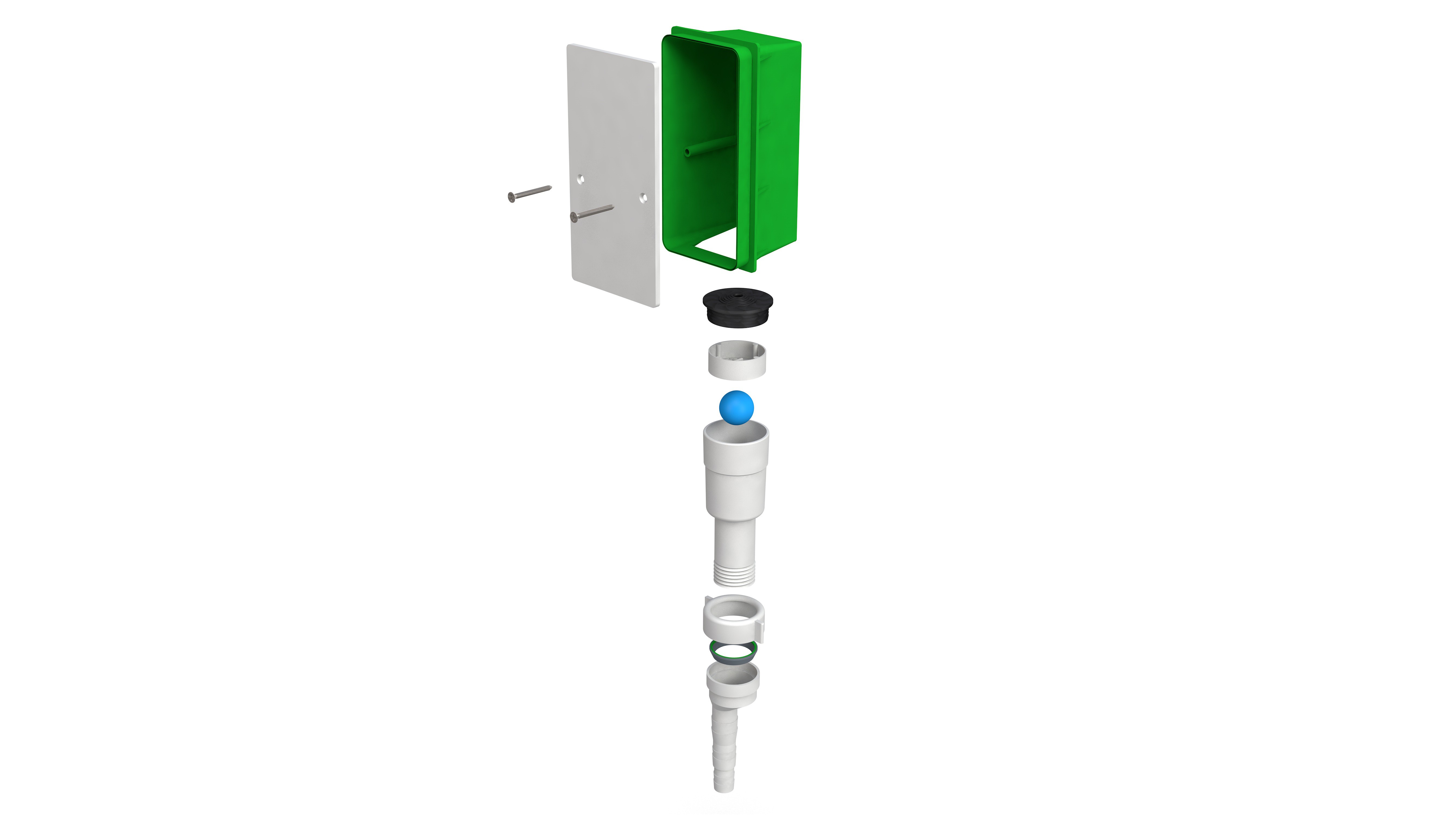 SIFONE AD INCASSO x LAVATRICE GFB – Fornituregenerali