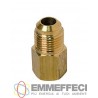 RIDUZIONE PER CLIMATIZZATORE MASCHIO FEMMINA 1/4" 3/8" 1/2" TECNOGAS