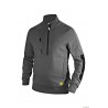 FELPA MEZZA ZIP GRIGIA UTILITY DIADORA SWEATSHIRT FZ LITEWORK