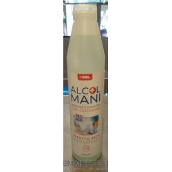 ALCOL MANI CON GLICERINA CON ALCOL AL 70% DA 400 ML GEL