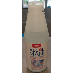 ALCOL MANI CON GLICERINA CON ALCOL AL 70% DA 200 ML GEL