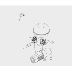 LP3F14 PRESSOST. MINIMA 0,05 - 0,40 BAR LP3FF4