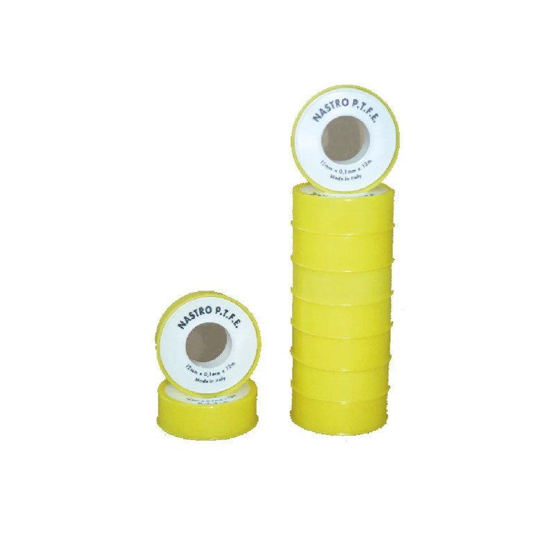 ROTOLO PTFE TEFLON H12mm L12MT x 0,1mm (GAS) 00410 FIMI