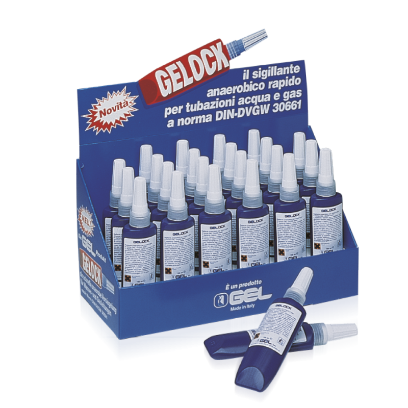 GELOCK SIGILLANTE ANAEROBICO ACQUA GAS ML 100 180.300.10 GEL