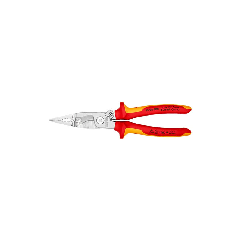 KNIPEX® PINZA COMBINATA X ELETTROINSTALLAZ. 200mm 13 96 200