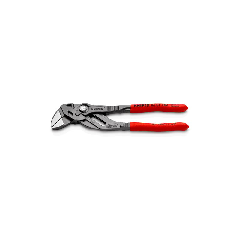 KNIPEX® PINZA CHIAVE A BECCHI PIATTI 180mm 86 01 180