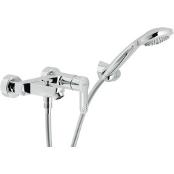 MISCELATORE GRUPPO VASCA CON DUPLEX CROMO NEW ROAD RD00110CR Nobili Rubinetterie