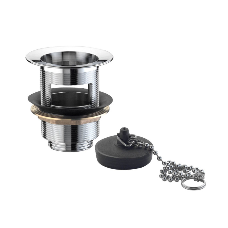 PILETTA LAVATOIO OTTONE SIFONATA ø80x1"1/4 CTP ANGELETTI ALCIDE 865