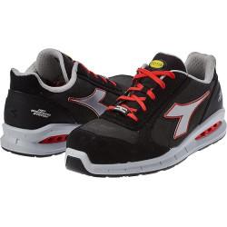 SCARPA RUN NET AB LOW S3 701.181148 C9034 ASPHALT/SILVER/RED UTILITY DIADORA