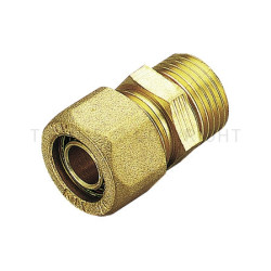 TIEMME 1400 RACCORDO DIRITTO MASCHIO ø18/2,5x1/2"M PE 1400003