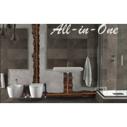 WC CON TRITURATORE INTEGRATO STILOPLUS "ALL-IN-ONE" (a pavimento) PLANUS  000130