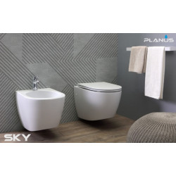 WC CON TRITURATORE INTEGRATO SKY-R/FULL "ALL-IN-ONE" (sospeso) PLANUS 000120