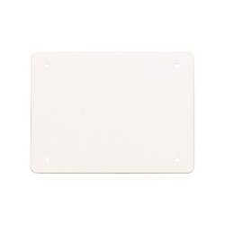 COPERCHIO ANTIURTO IP40 (L H P): 165 x 110 x 4 mm PER BL04P BL04C AVE S.p.A.