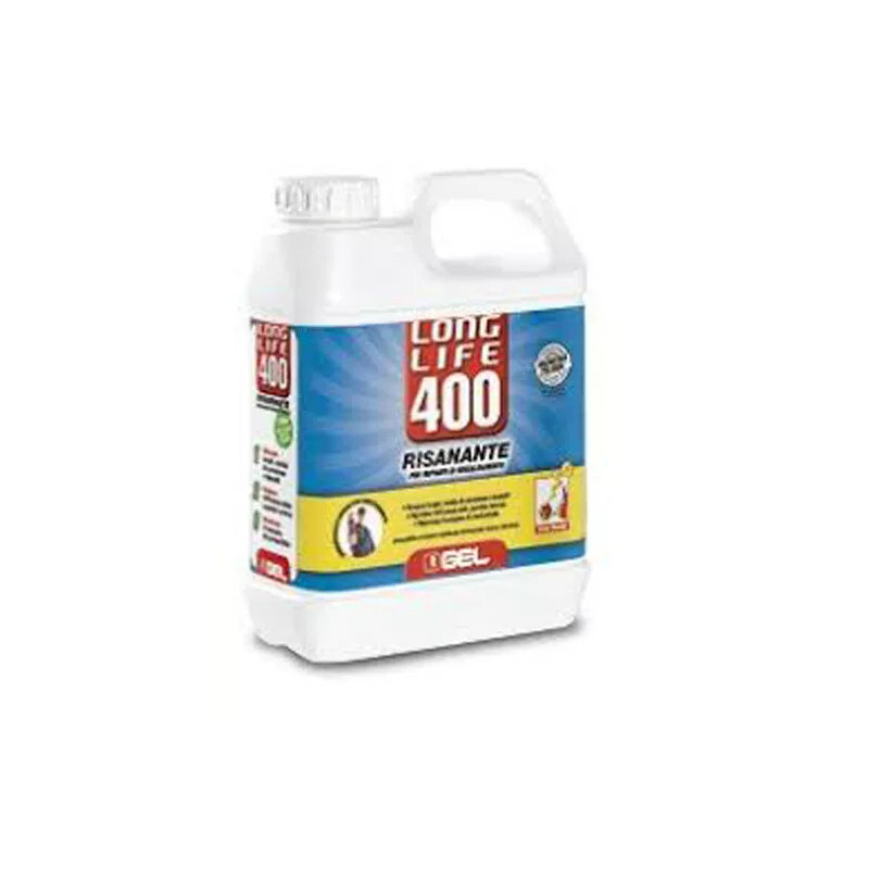 LIQUIDO RISANANTE IMPIANTI RISCALDAMENTO LONG LIFE 400 RISANANTE IMPIANTI LT 1 GEL 113.163.11
