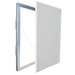 SPORTELLO PER COLLETTORE CON TELAIO IN ALLUMINIO 400B S4024 GEFERPLAST