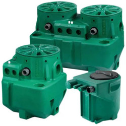 STAZIONE DI SOLLEVAMENTO ACQUE SPORCHE SINGLEBOX LOWARA CON DOMO 7VX/B F.P. 109430580