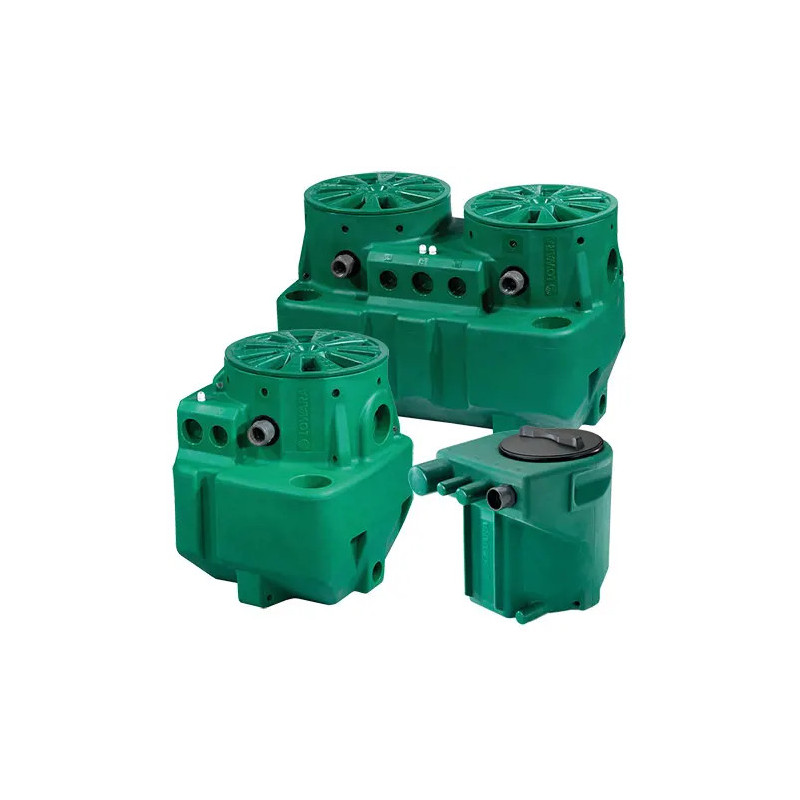 STAZIONE DI SOLLEVAMENTO ACQUE SPORCHE SINGLEBOX LOWARA CON DOMO 7VX/B F.P. 109430580