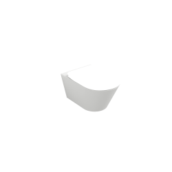 CIELO VASO SOSPESO MARE RIMLESS BIANCO CON FISSAGGI MRVSK